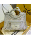 Fendi Runaway Shopper Tote Bag White/Transparent 2019