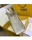 Fendi Runaway Shopper Tote Bag White/Transparent 2019