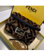 Fendi Baguette Sheepskin Mini Bag Brown/Black 2019