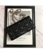 Dior Lady Dior Leather Clutch with Chain Black