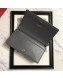 Dior Lady Dior Leather Clutch with Chain Grey