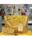 Goyard Reversible Calfskin Medium/Large Shopping Tote Yellow