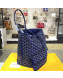 Goyard Reversible Calfskin Medium/Large Shopping Tote Dark Blue 