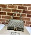 Balenciaga x Gucci Hourglass GG Canvas Small Bag ‎681697 Beige 2022