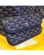 Goyard Reversible Calfskin Medium/Large Shopping Tote Dark Blue 