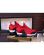 Louis Vuitton Slip-on Sneaker Red/Monogram 2019