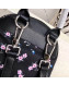 Givenchy Nylon Flower Print Nano Backpack Black/Pink 2019