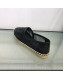 Chanel Mesh Espadrilles G34651 Black 2019