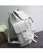 Louis Vuitton Men's Christopher Monogram Embossed Backpack GM M53286 White 2019