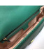 Gucci GG Marmont Medium Matelassé Shoulder Bag 443496 Green