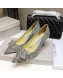 Jimmy Choo Love Buckle Sequins Pumps 6.5/8.5cm 2022