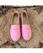 Louis Vuitton Logo Patch Canvas Espadrilles Pink 2021 45