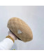 Bottega Veneta Knit Beret Hat Beige 2022 23