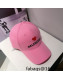 Balenciaga Love Canvas Hat Pink 2022 0401117