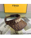 Fendi FF Visor Hat Brown 2022 0401163