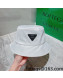 Bottega Veneta Silk Bucket Hat White 2022 0310105