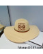 Loewe Straw Wide Brim Bucket Hat Beige 2022 0310123