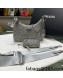 Prada Re-Edition 2005 Crystal Shoulder Bag 1BH204 Grey 2022