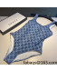 Gucci GG Swimwear Denim Blue 2022 032926